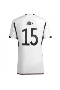 Duitsland Niklas Sule #15 Voetbaltruitje Thuis tenue WK 2022 Korte Mouw